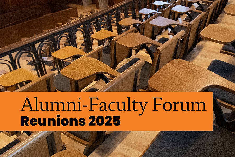 Alumni-Faculty Forum // Princeton Reunions 2025