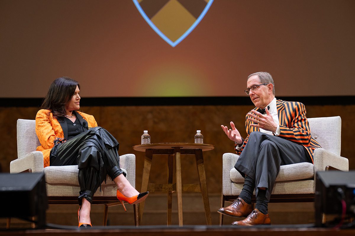 A conversation with President Eisgruber