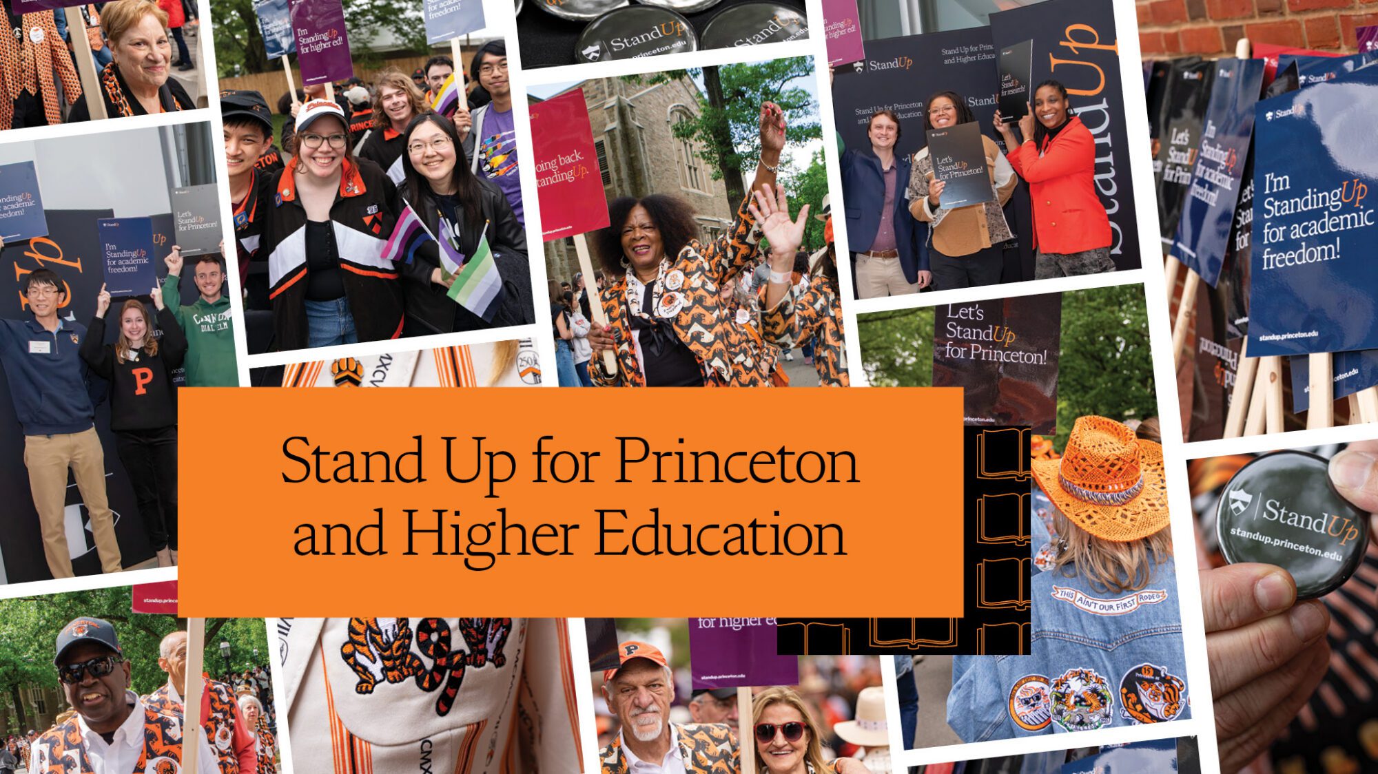 Stand up for Princeton and higher education