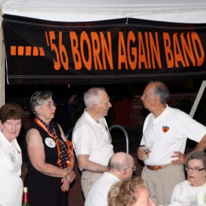 55th Reunion Born Again Band Banner